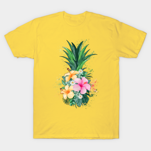 Pineapple Flower Shirt Pineapple Shirt Pineapple Gifts Pineapple Lover